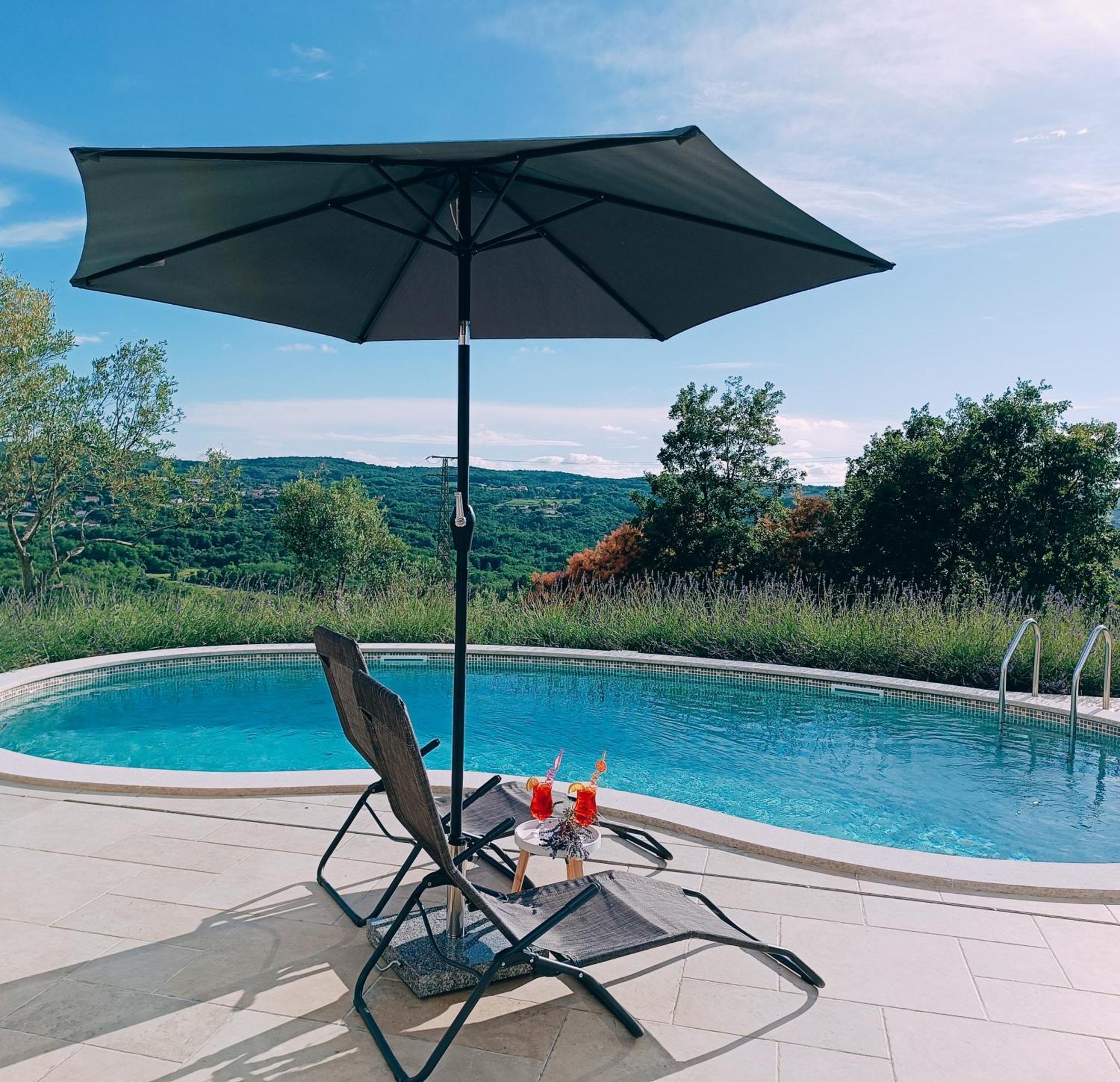 Villa Meloni Motovun Bagian luar foto